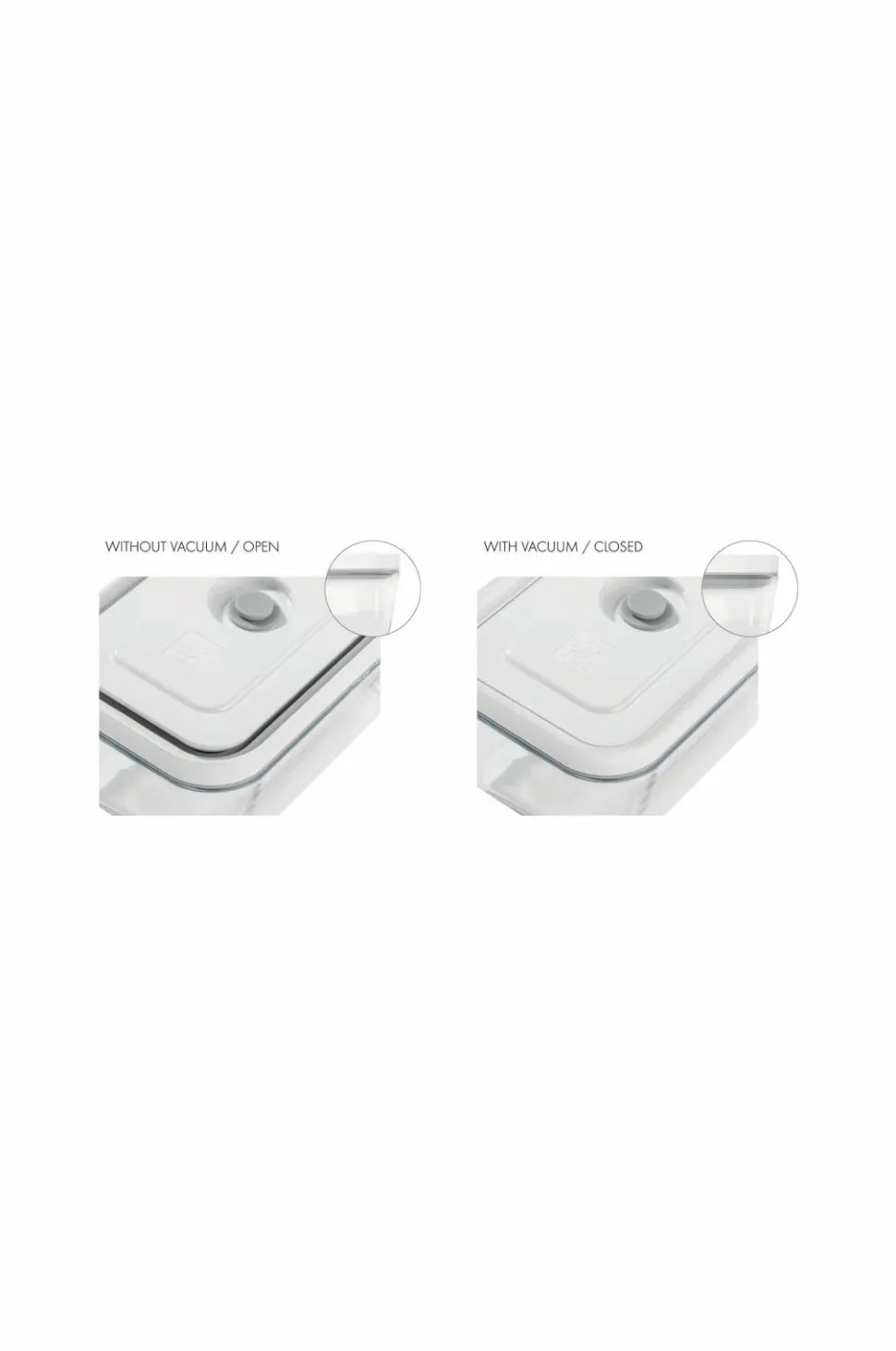 ZWILLING Vakuumbeholder Gratinfad Fresh & Save 2800 ml Glas